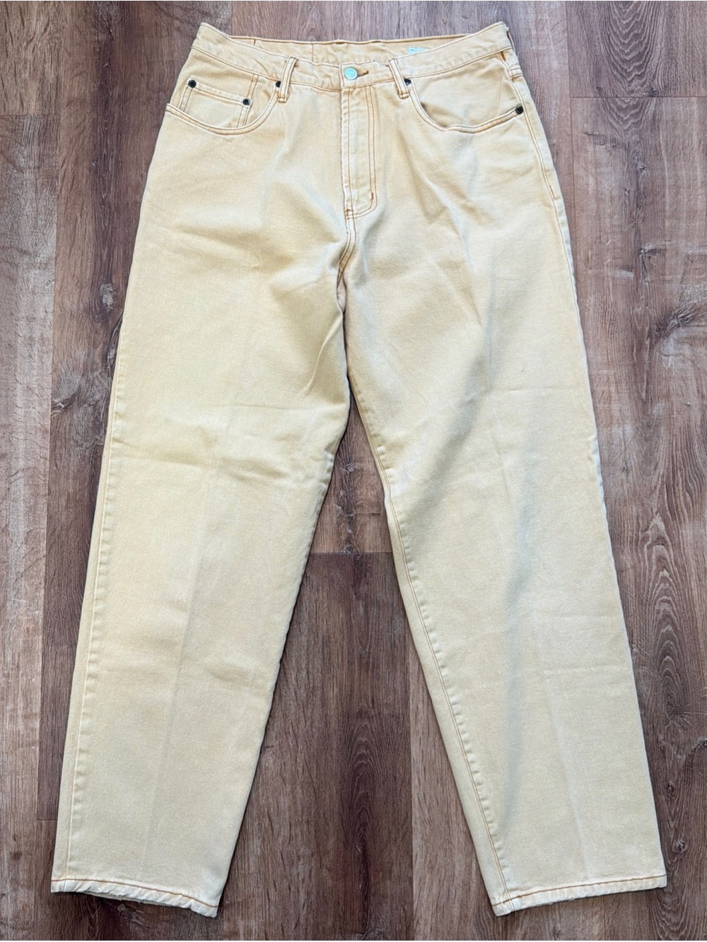 Vintage Lucky Brand Dungarees By Gene Montesano Jeans Mens Relaxed Fit USA Made